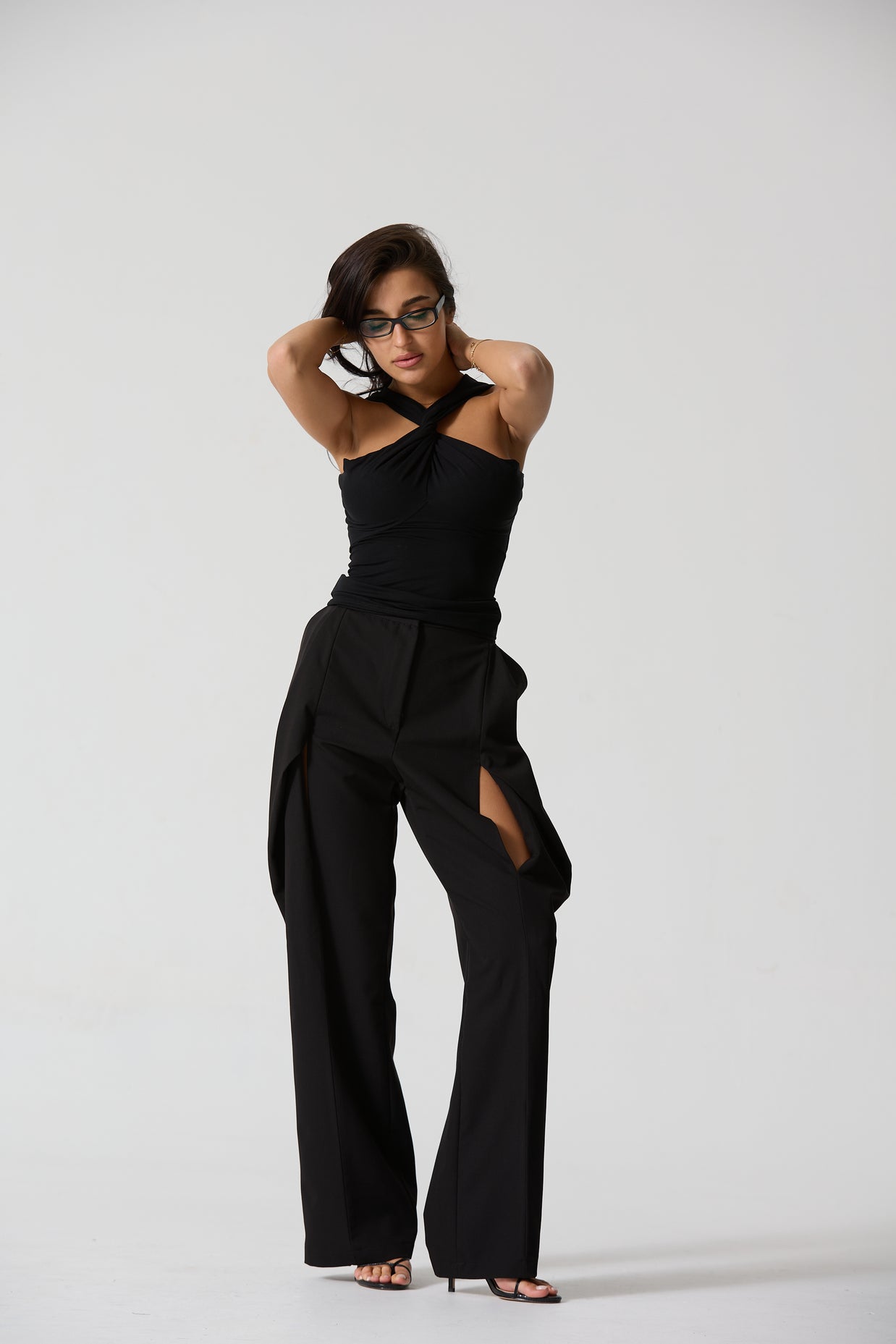 STRUCTURED PANTS