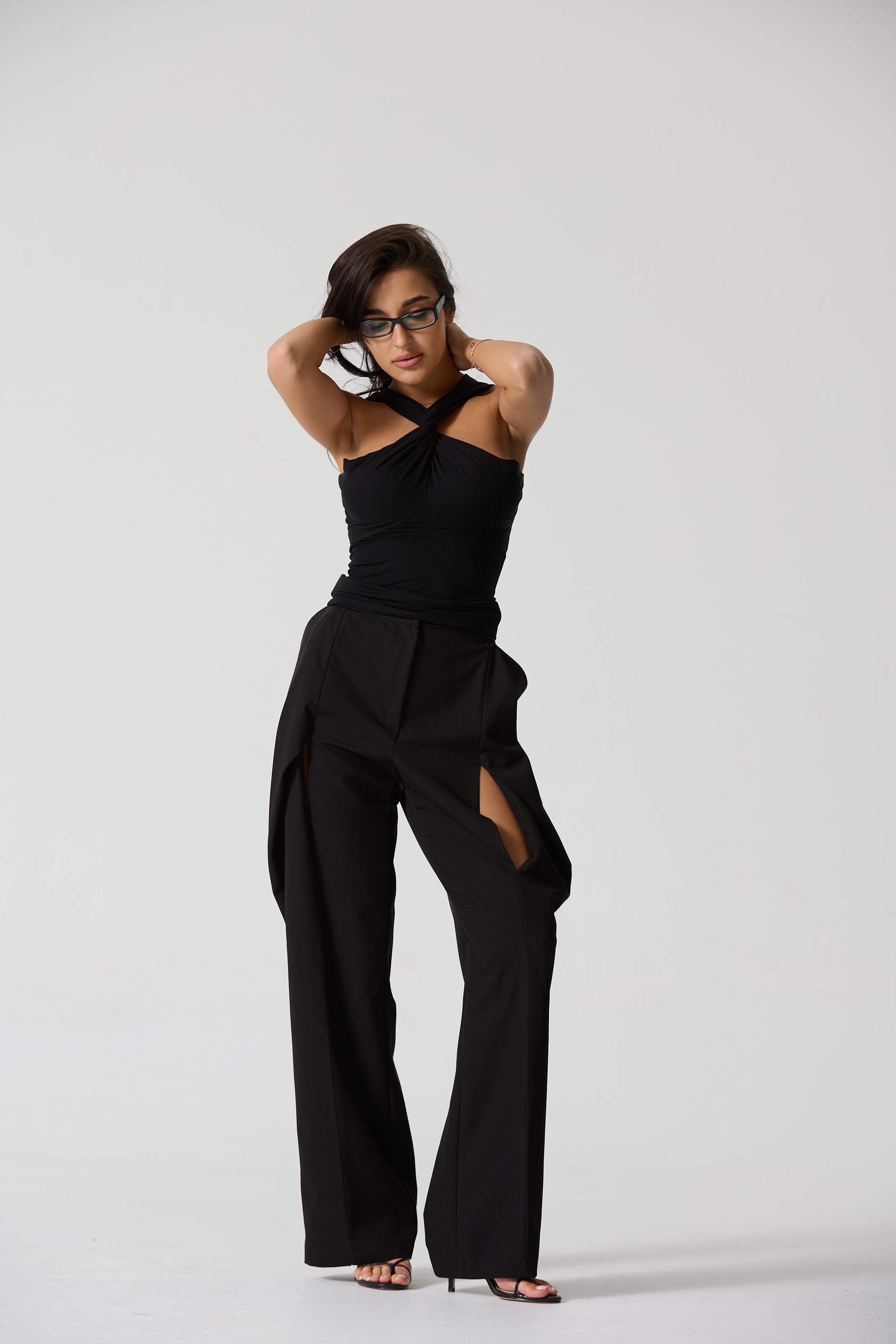 STRUCTURED PANTS