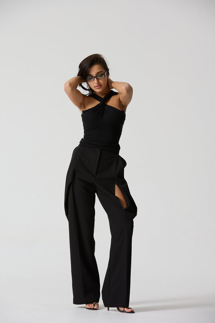 STRUCTURED PANTS