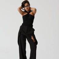 STRUCTURED PANTS