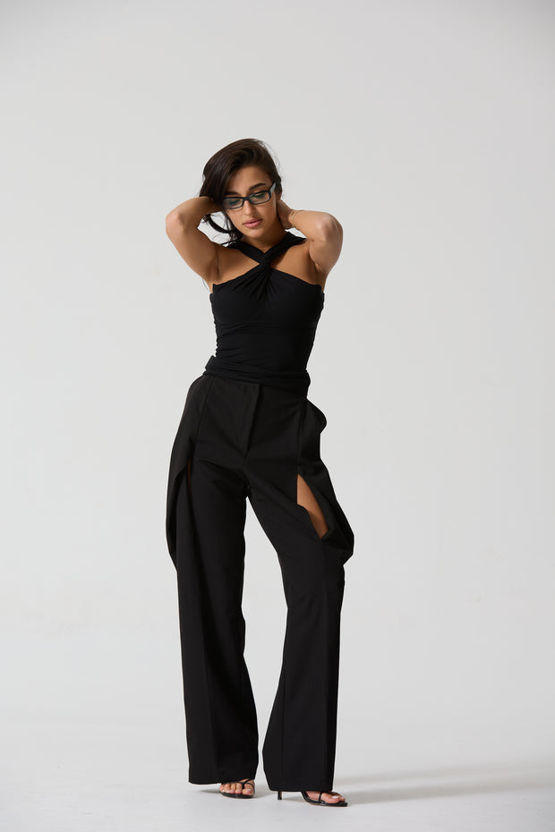 STRUCTURED PANTS