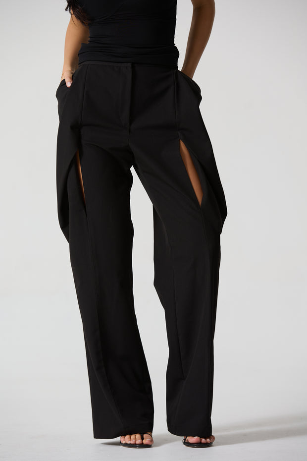 STRUCTURED PANTS