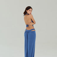 HALTER MAXI DRESS
